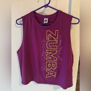 Zumba tank top size small